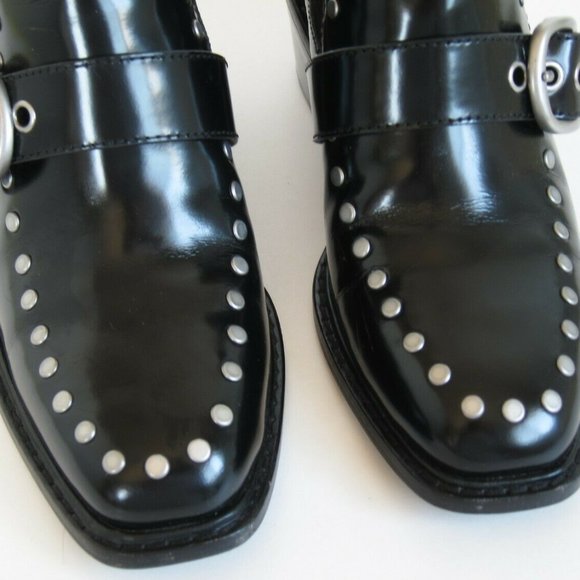 COACH  Spazzolato Leather Nora Chelsea Bootie With Studs Excellent condition - Picture 3 of 12